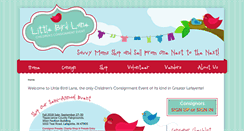 Desktop Screenshot of littlebirdlane.com